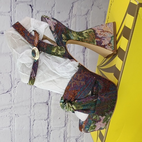 Circus By Sam Edelman Audrea Tapestry Platform NIB - Picture 1 of 14